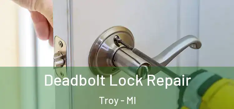 Deadbolt Lock Repair Troy - MI