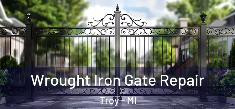 Wrought Iron Gate Repair Troy - MI